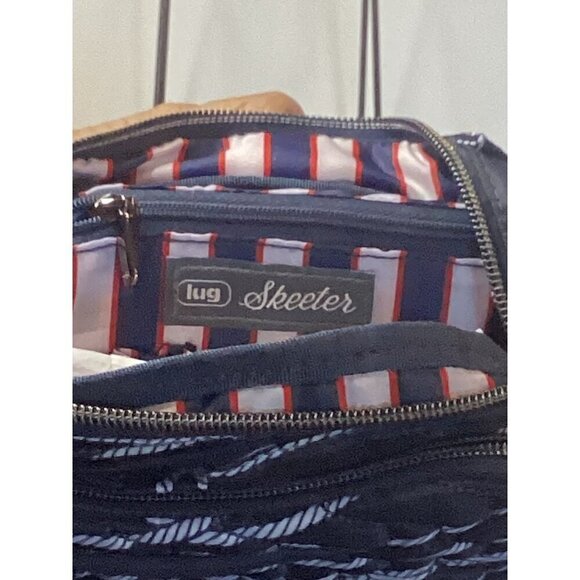 LUG Skeeter Crossbody Nautical Navy NWT - Picture 3 of 3